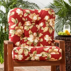 Greendale Home Fashions Seat & Back Outdoor Chair Cushion -Home Decor Shop 1758088 Roma Floral