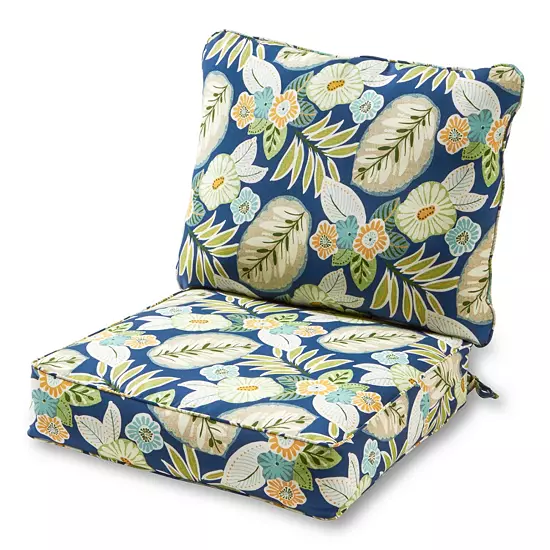 Greendale Home Fashions Deep Seat Patio Chair Cushion 2-piece Set 6 Greendale Home Fashions Deep Seat Patio Chair Cushion 2-piece Set - Image 6