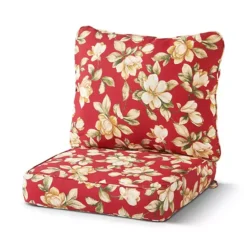 Greendale Home Fashions Deep Seat Patio Chair Cushion 2-piece Set 21 Greendale Home Fashions Deep Seat Patio Chair Cushion 2-piece Set -Home Decor Shop 2524118 Roma Floral