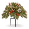 National Tree Company 18-in. Pre-Lit Artificial Pine & Berry Filler Decor