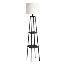 Catalina Lighting 2-Shelf Floor Lamp