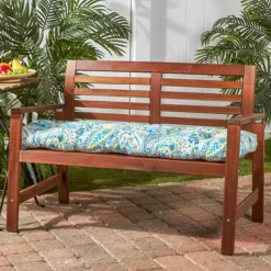 Greendale Home Fashions Outdoor Bench Cushion -Home Decor Shop 2879111 Baltic