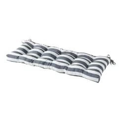Greendale Home Fashions Outdoor Bench Cushion -Home Decor Shop 2879111 Canopy Gray
