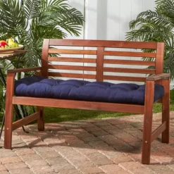 Greendale Home Fashions Outdoor Bench Cushion -Home Decor Shop 2879111 Navy