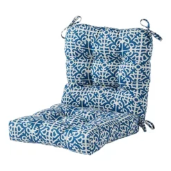 Greendale Home Fashions Outdoor Seat & Back Chair Cushion -Home Decor Shop 2904949 Indigo