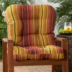 Greendale Home Fashions Outdoor Seat & Back Chair Cushion -Home Decor Shop 2904949 Kinnabari