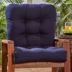 Greendale Home Fashions Outdoor Seat & Back Chair Cushion -Home Decor Shop 2904949 Navy