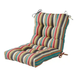 Greendale Home Fashions Outdoor Seat & Back Chair Cushion -Home Decor Shop 2904949 Sunset