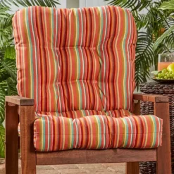 Greendale Home Fashions Outdoor Seat & Back Chair Cushion -Home Decor Shop 2904949 Watermelon