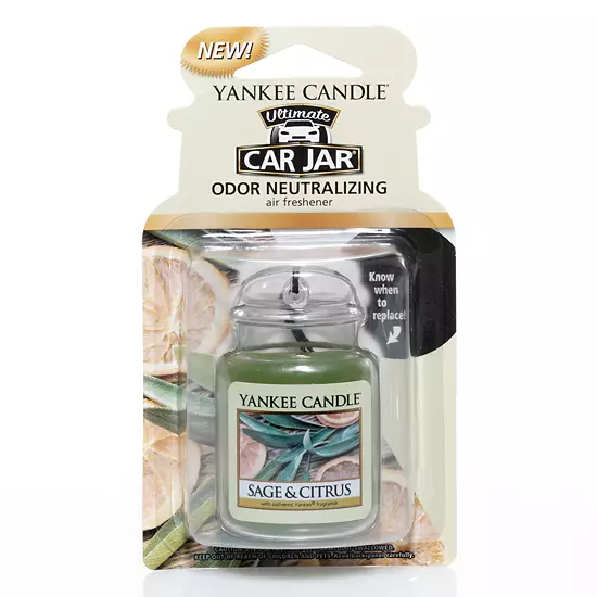 Yankee Candle Car Jar Sage & Citrus Air Freshener 1 Yankee Candle Car Jar Sage & Citrus Air Freshener