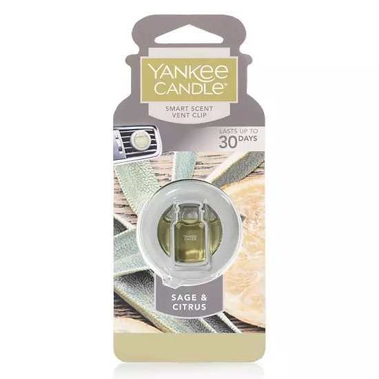 Yankee Candle Smart Scent Sage & Citrus Car Air Freshener Vent Clip 1 Yankee Candle Smart Scent Sage & Citrus Car Air Freshener Vent Clip