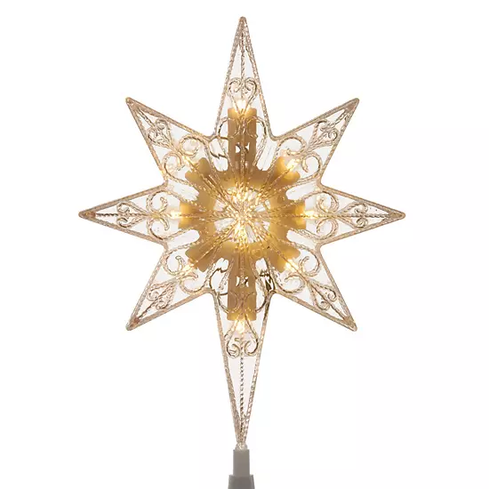 National Tree Company Light-Up Star Christmas Tree Topper 1 National Tree Company Light-Up Star Christmas Tree Topper