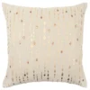 Rizzy Home Gold Stripe Transitional Throw Pillow
