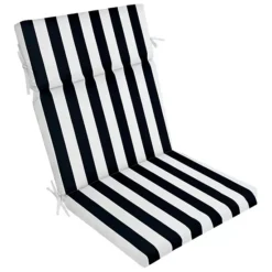 Sonoma Goods For Life® Indoor Outdoor Chair Cushion -Home Decor Shop 3553855 Black Stripe