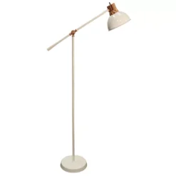 White Adjustable Floor Lamp