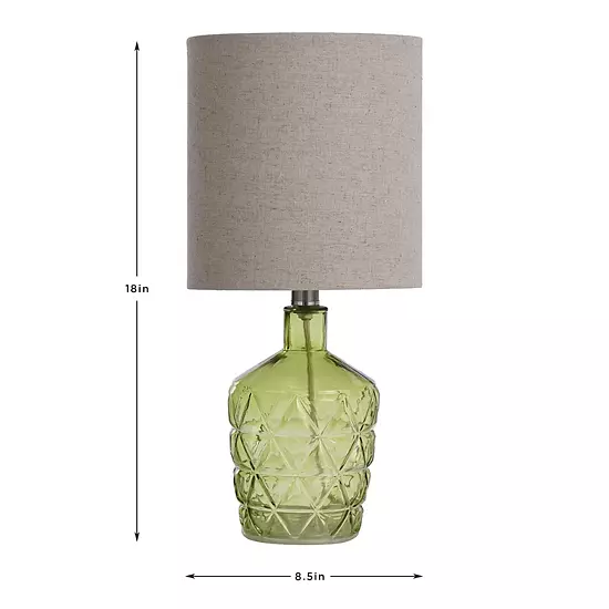 Textured Glass Table Lamp 6 Textured Glass Table Lamp - Image 6