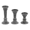 Stella & Eve Traditional Decor Distressed Wood Candle Holders 3-pc. Set
