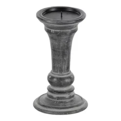 Stella & Eve Traditional Decor Distressed Wood Candle Holders 3-pc. Set -Home Decor Shop 4500954 ALT4