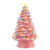 Mr Christmas Lit Christmas Tree In Pink Floor Decor