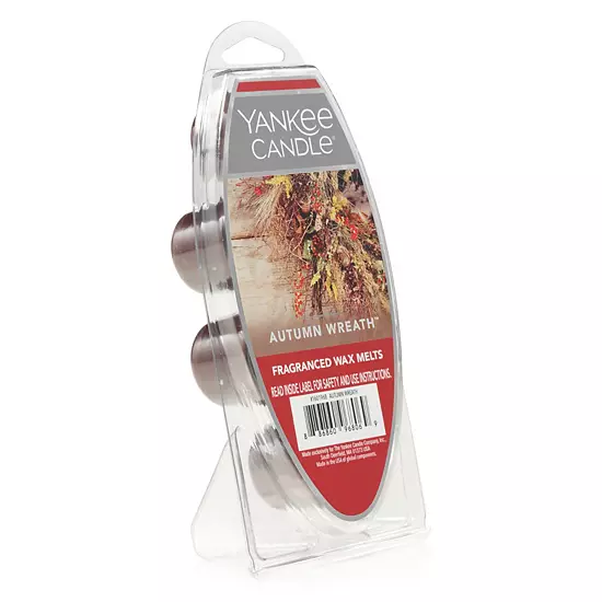 Yankee Candle Autumn Wreath Wax Melt 6-piece Set 1 Yankee Candle Autumn Wreath Wax Melt 6-piece Set