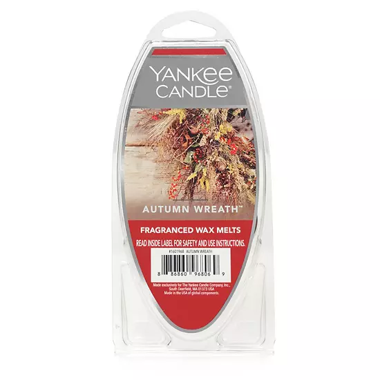 Yankee Candle Autumn Wreath Wax Melt 6-piece Set 2 Yankee Candle Autumn Wreath Wax Melt 6-piece Set - Image 2