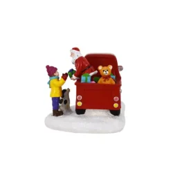 St. Nicholas Square® Village Festive Truck With Santa And Gifts Table Decor -Home Decor Shop 51905858 CC ALT4