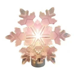 St. Nicholas Square® Acrylic Snowflake Bulb Night Light -Home Decor Shop 52416066 CC ALT2