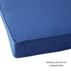 Greendale Home Fashions 4-Piece Outdoor Square Chair Pad Set -Home Decor Shop 52433950 CC ALT4