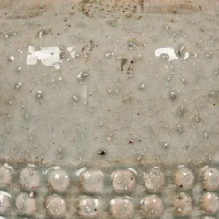 Storied Home Round Terra-cotta Hobnail Planter Vase With Heavily Distressed Finish -Home Decor Shop 52661167 CC ALT4