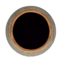 Storied Home Round Terra-cotta Hobnail Planter Vase With Heavily Distressed Finish -Home Decor Shop 52661167 CC ALT5