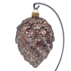 Discover Europe Made In Poland Glass Pinecones Christmas Ornament Set Of 3 -Home Decor Shop 53005255 CC ALT4
