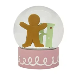 St. Nicholas Square® Monogram Mini Snow Globe Table Decor -Home Decor Shop 54049875 CC ALT