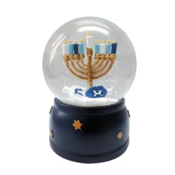 St. Nicholas Square® Peace & Light Menorah Snow Globe Table Decor -Home Decor Shop 54079861 CC ALT