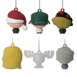 National Lampoon's Christmas Vacation Set Of 6 Shatterproof Hallmark Mini Christmas Ornaments -Home Decor Shop 54497104 CC ALT