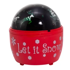 Kurt Adler USB Night Light Projector Christmas Table Decor