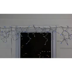 Northlight Blue Mini Icicle Incandescent 100-Count Christmas String Lights -Home Decor Shop 5512633 ALT2