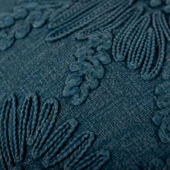 Rizzy Home Mateo Floral Embroidered Throw Pillow Cover 3 Rizzy Home Mateo Floral Embroidered Throw Pillow Cover - Image 3