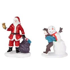 Northlight 7-pc. Christmas Village Figurine & Tree Display Set Table Decor -Home Decor Shop 56245878 CC ALT4