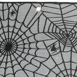 Northlight 5.25-ft. Spider Webs & Bats Halloween Valance Decoration -Home Decor Shop 56335896 CC ALT5