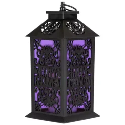Northlight 11-in. LED Lighted "Happy Halloween" Indoor / Outdoor Candle Lantern 9 Northlight 11-in. LED Lighted "Happy Halloween" Indoor / Outdoor Candle Lantern -Home Decor Shop 56335904 CC ALT3