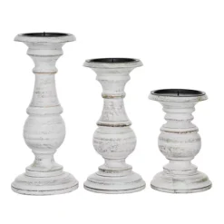 Stella & Eve Traditional Candle Holder Table Decor 3-piece Set