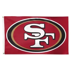 WinCraft San Francisco 49ers 3' X 5' Primary Logo Single-Sided Flag