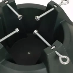 PULEO INTERNATIONAL 19-in. Real Christmas Tree Stand -Home Decor Shop 5922731 ALT2