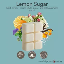 Candle Warmers Etc. 2.5-oz. Sugared Citrus & Lemon Sugar Variety Wax Melts 48-piece Set -Home Decor Shop 5944406 ALT6