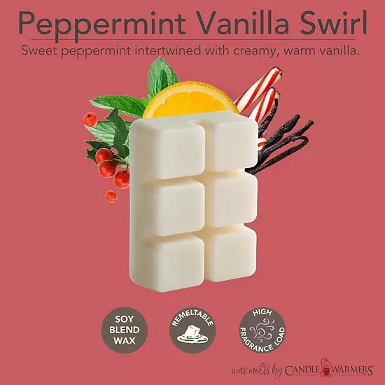 Candle Warmers Etc. 2.5-oz. Peppermint Vanilla Swirl & Christmas Magic Variety Wax Melts 48-piece Set 4 Candle Warmers Etc. 2.5-oz. Peppermint Vanilla Swirl & Christmas Magic Variety Wax Melts 48-piece Set - Image 4