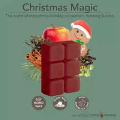 Candle Warmers Etc. 2.5-oz. Peppermint Vanilla Swirl & Christmas Magic Variety Wax Melts 48-piece Set 9 Candle Warmers Etc. 2.5-oz. Peppermint Vanilla Swirl & Christmas Magic Variety Wax Melts 48-piece Set -Home Decor Shop 5944432 ALT6