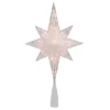 Christmas Central 11" Lighted Bethlehem Star Christmas Tree Topper - Clear Lights