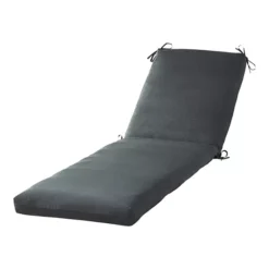 Greendale Home Fashions Outdoor Chaise Cushion -Home Decor Shop 6264299 Carbon