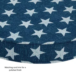 Greendale Home Fashions Outdoor Round Chair Pad 2-Pack -Home Decor Shop 6375471 ALT3