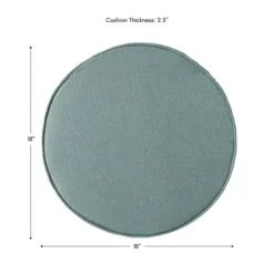 Greendale Home Fashions Outdoor Round Chair Pad 2-Pack -Home Decor Shop 6375471 ALT99